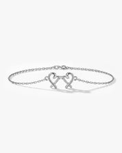 Twin Hearts Bracelet