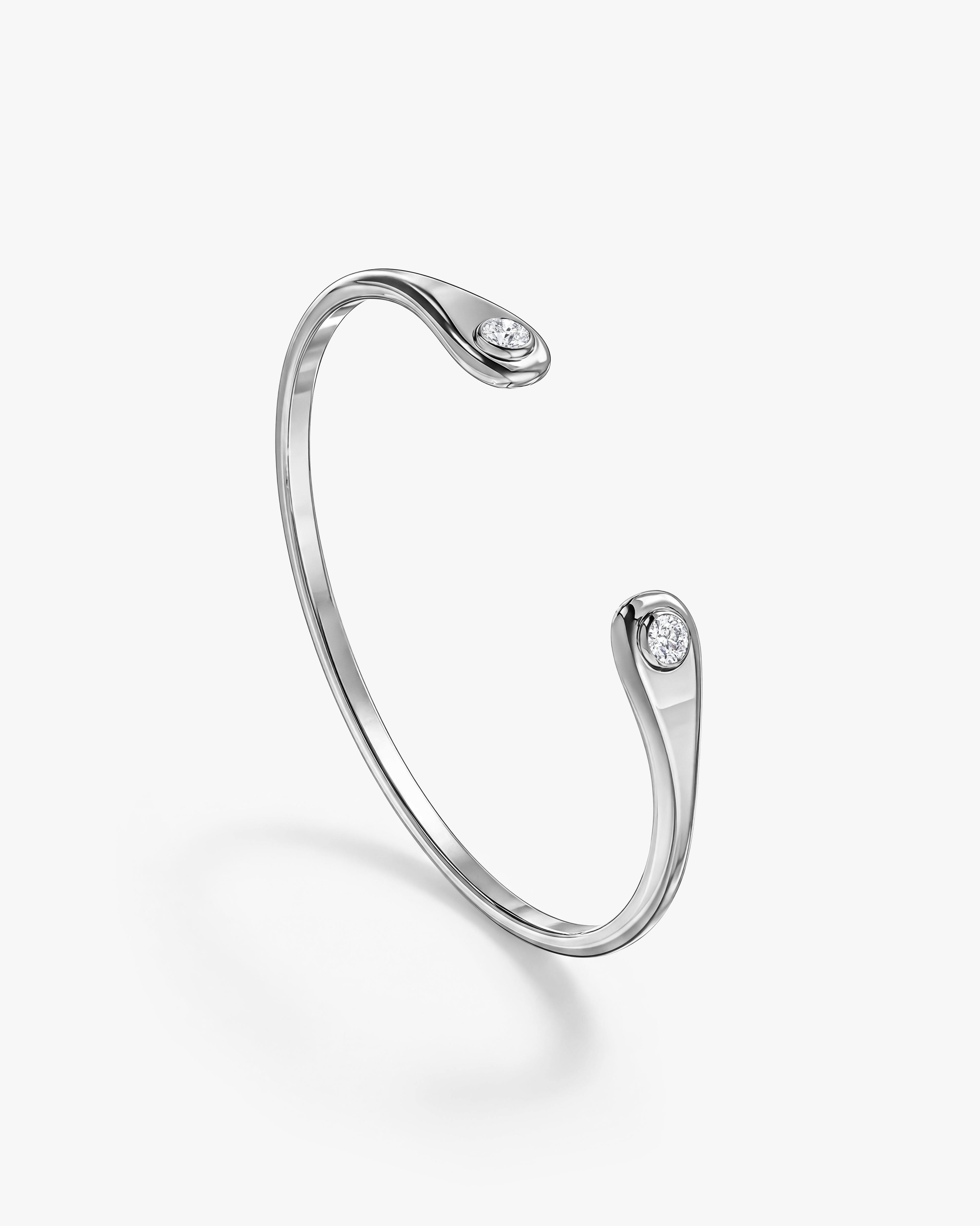 Dual Drop Cuff Bracelet