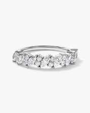 Marquise Bloom Wedding Band (0.90 CT TW)