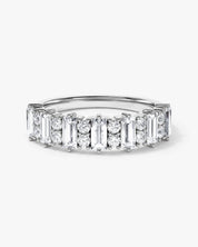 Pillar Baguette Wedding Band (1.20 CT TW)
