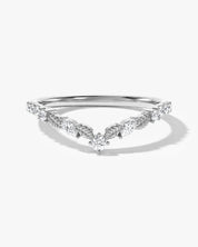 Petal Nesting Wedding Band (0.20 CT TW)