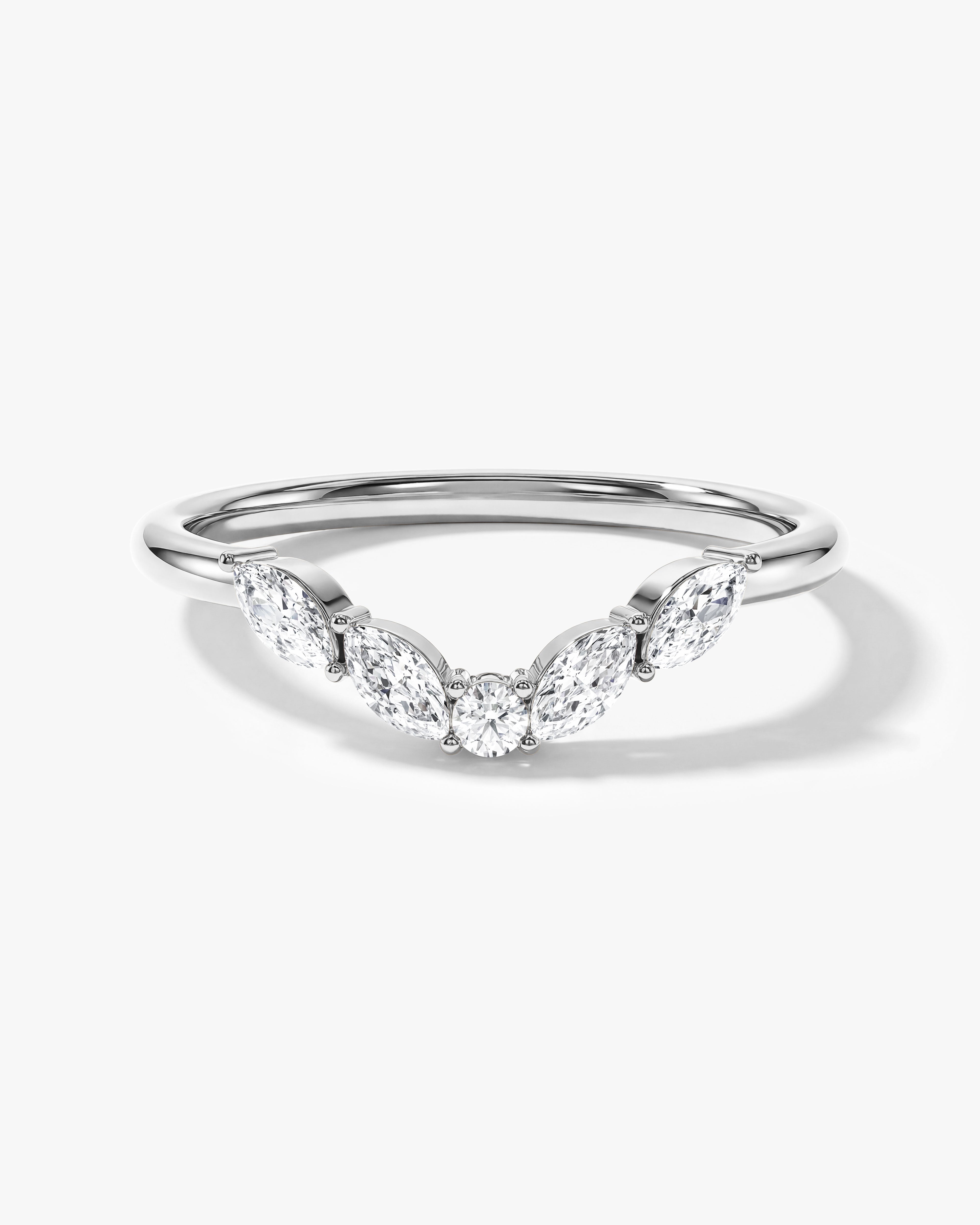 Horizon Nesting Wedding Band (0.45 CT TW)