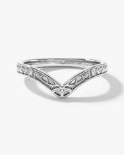 Fligree Nesting Wedding Band (0.15 CT TW)
