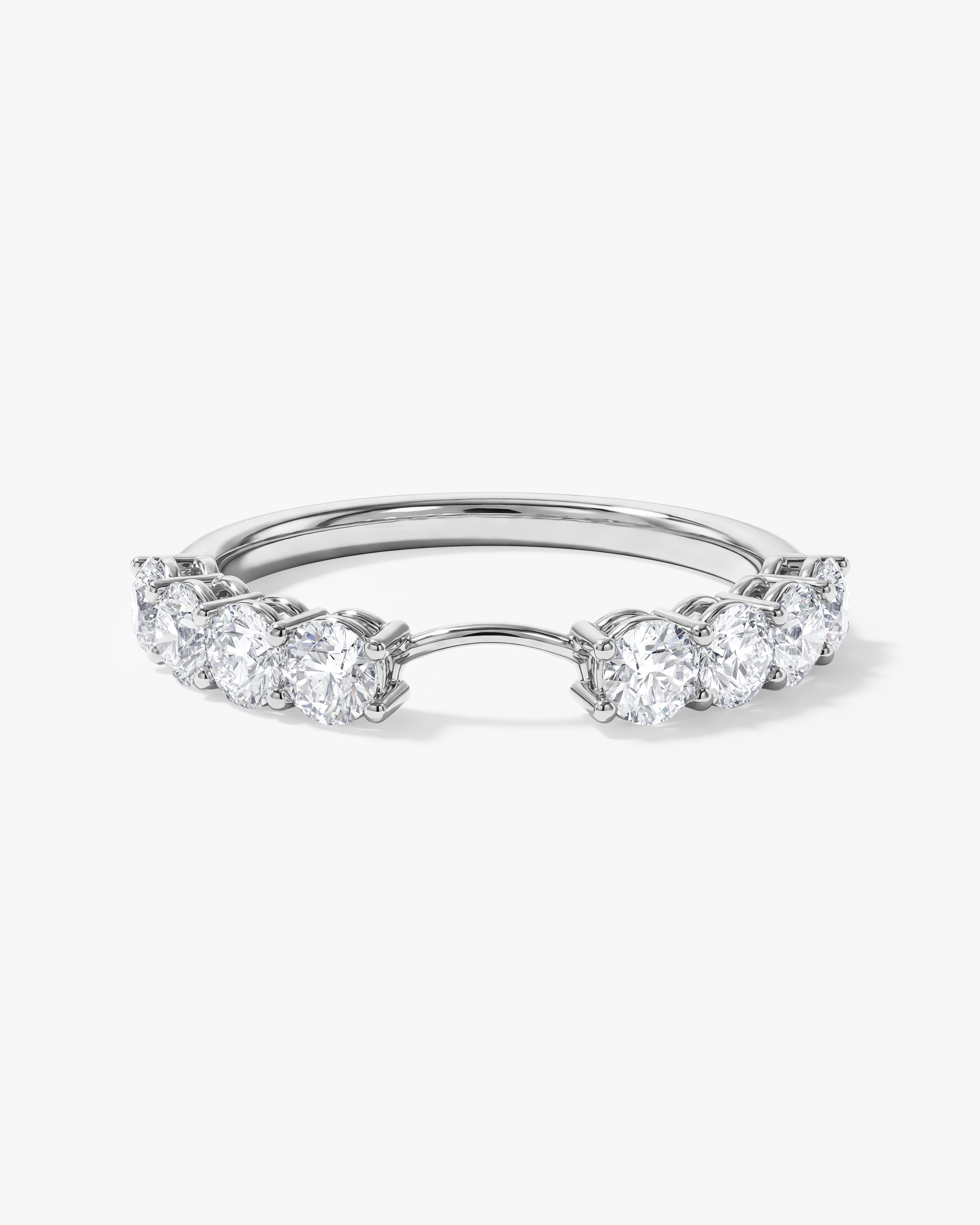Aura Nesting Wedding Band (0.80 CT TW)