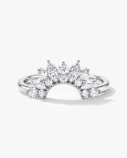 Arched Marquise Wedding Band (0.60 CT TW)