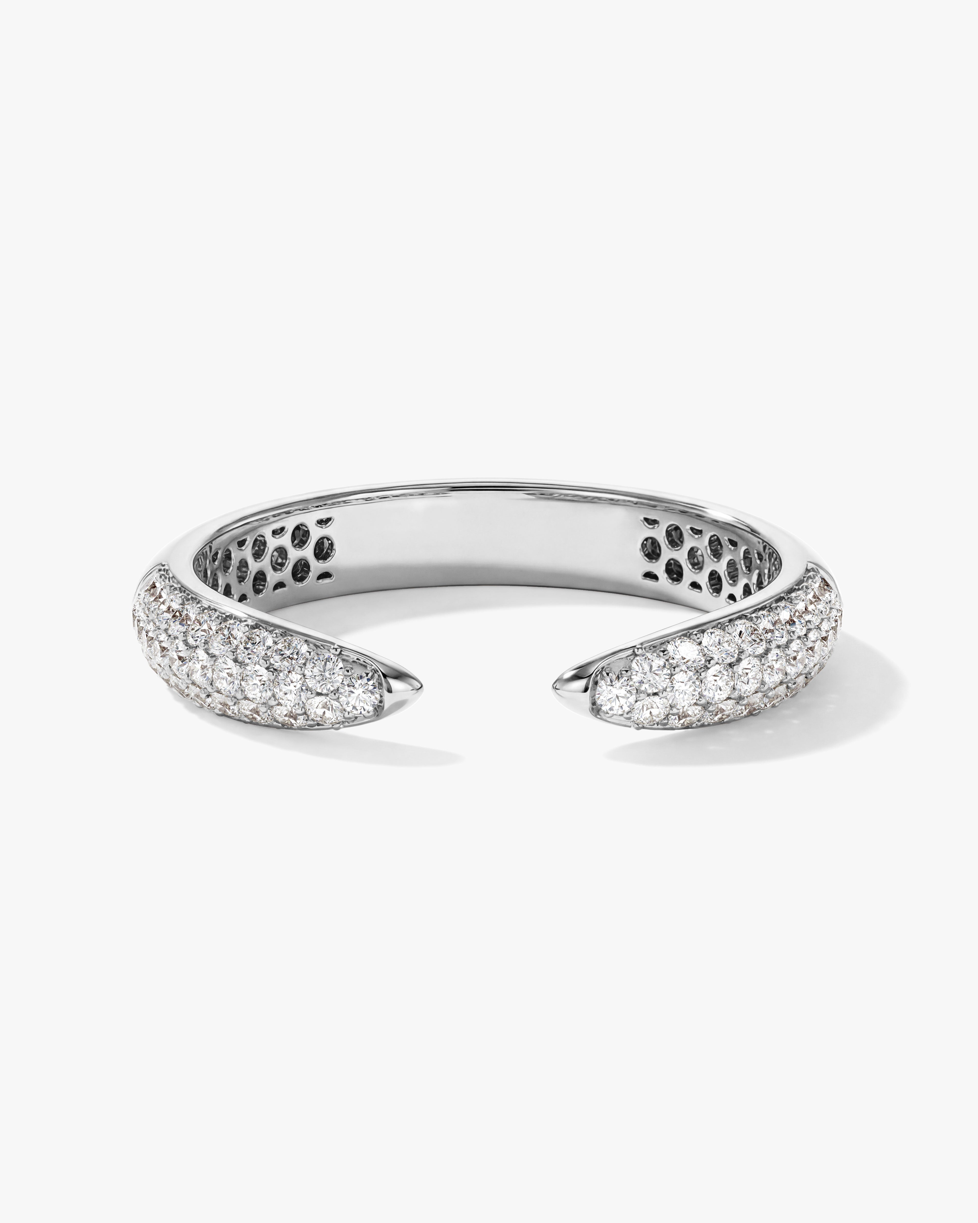 Pave Cuff Wedding Band (0.30 CT TW)