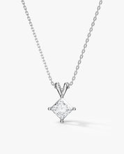 Double Bail Solitaire Pendant (1.00 CT)