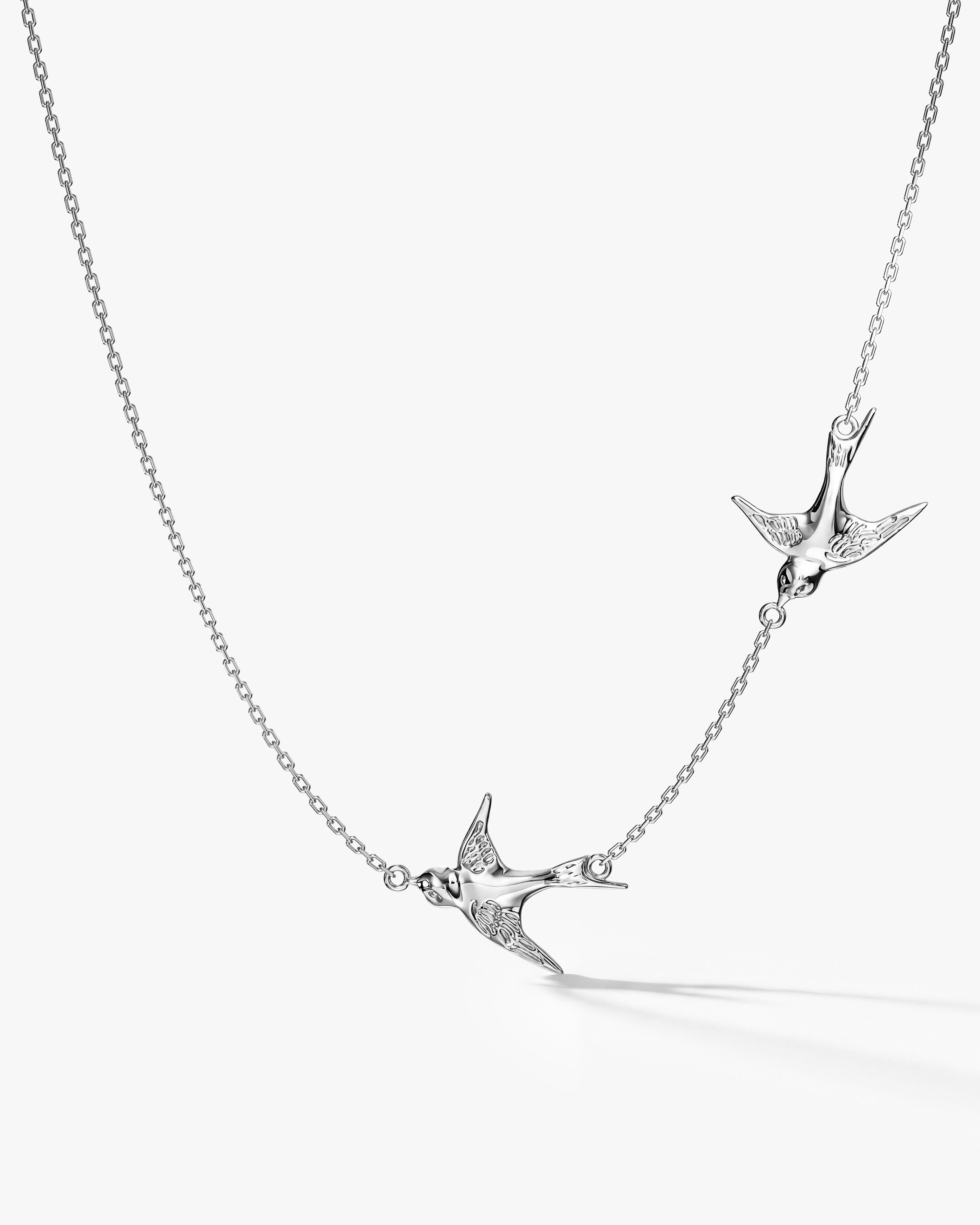 Flight of Two Necklace