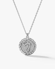 Serpent Coin Necklace