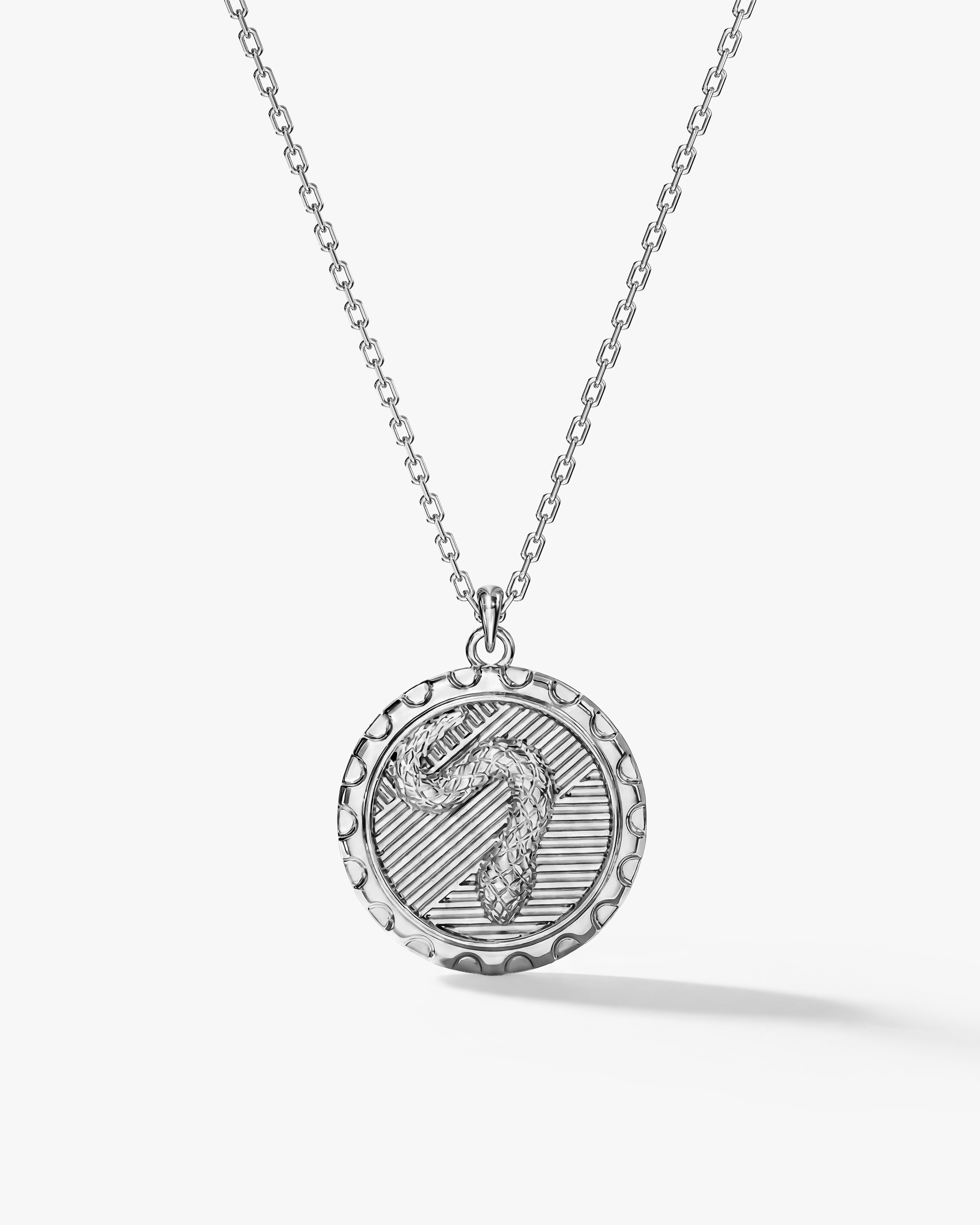 Serpent Coin Necklace