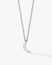 Tiny Crescent Necklace
