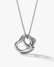 Twin Hearts Necklace