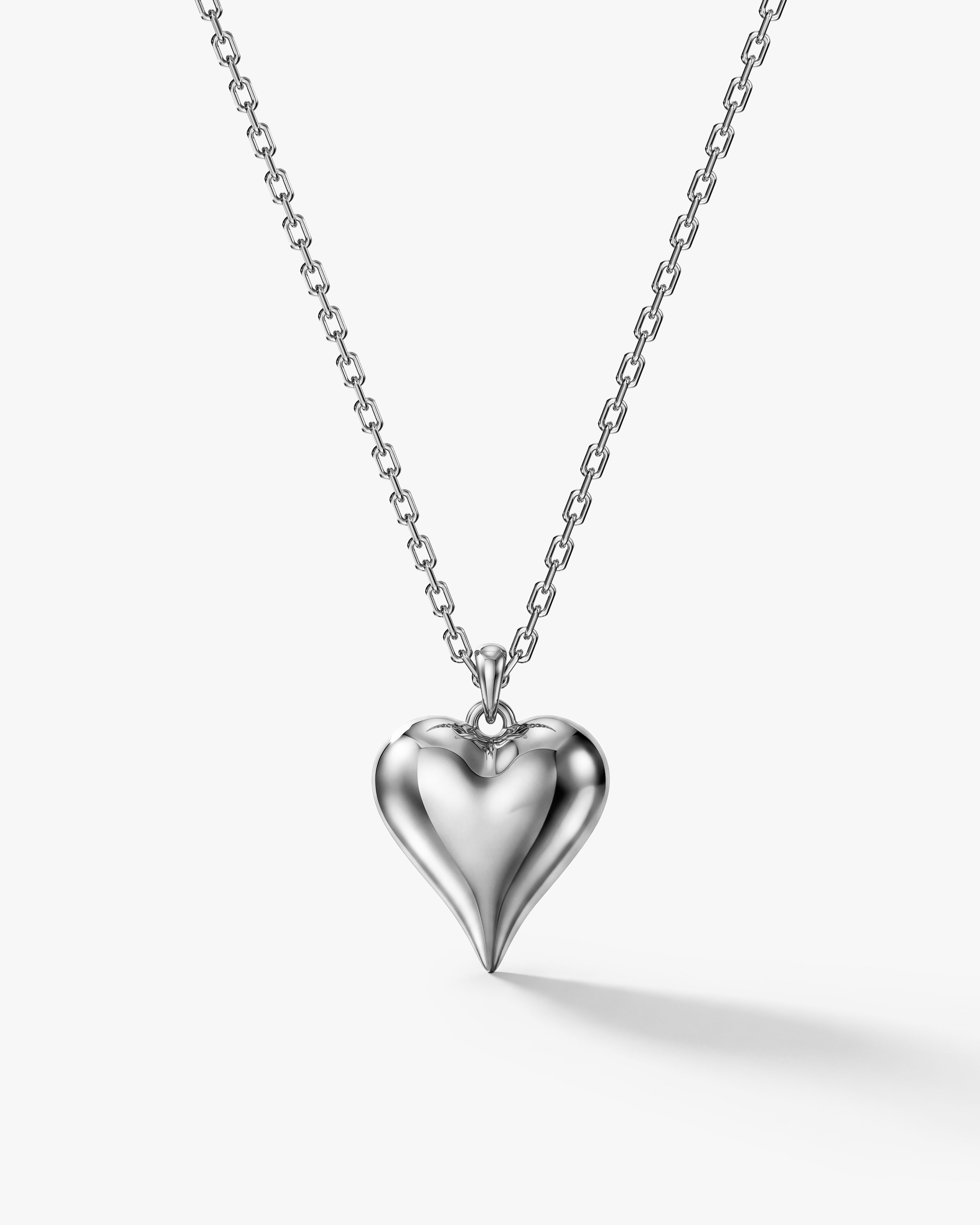 Puffy Heart Necklace