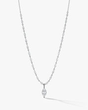 Marquise Trail Drop Necklace