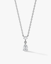 Falling Teardrop Necklace