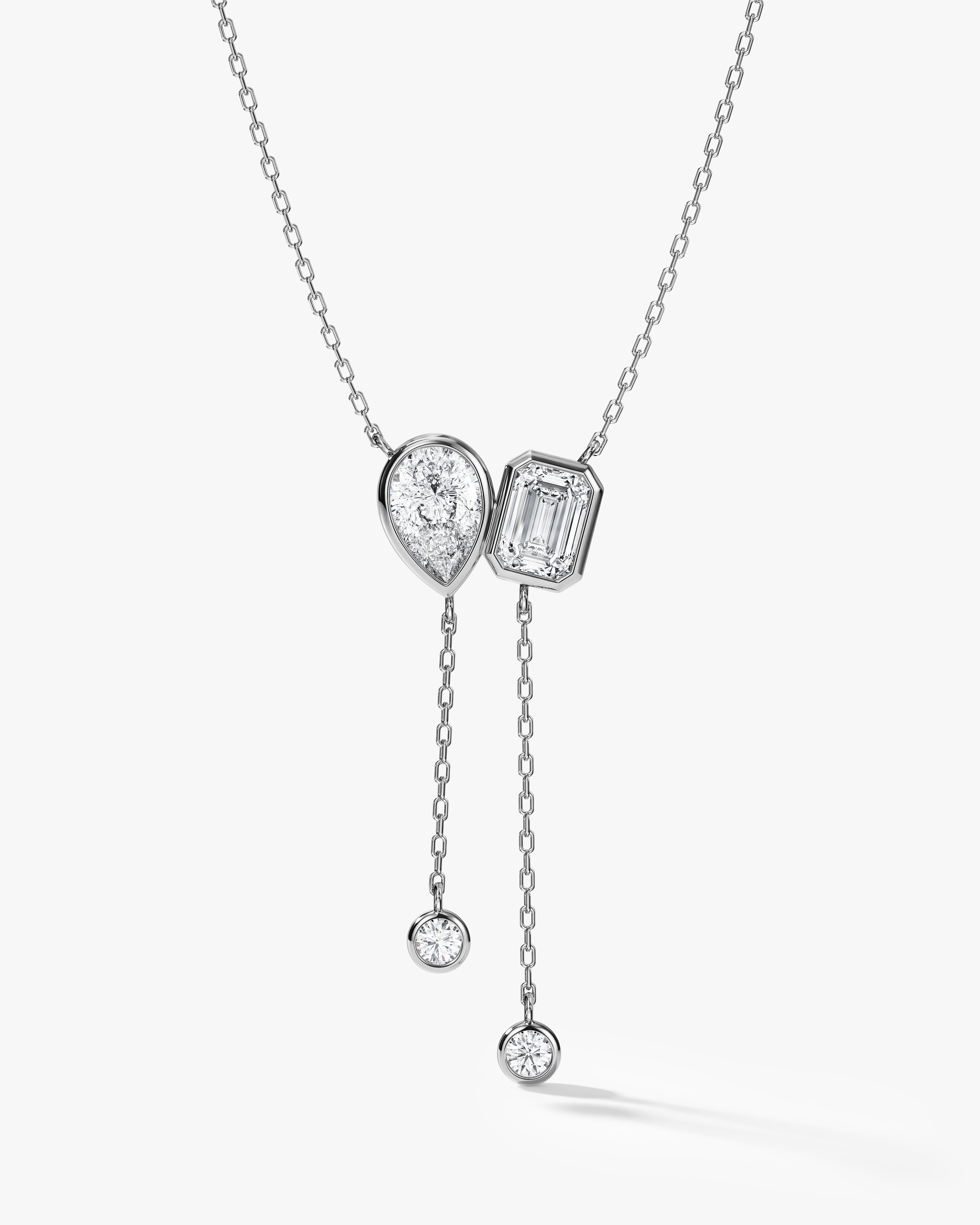You & Me Lariat Necklace