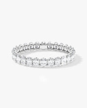 U-Prong Oval Eternity Band (1.50 CT TW)