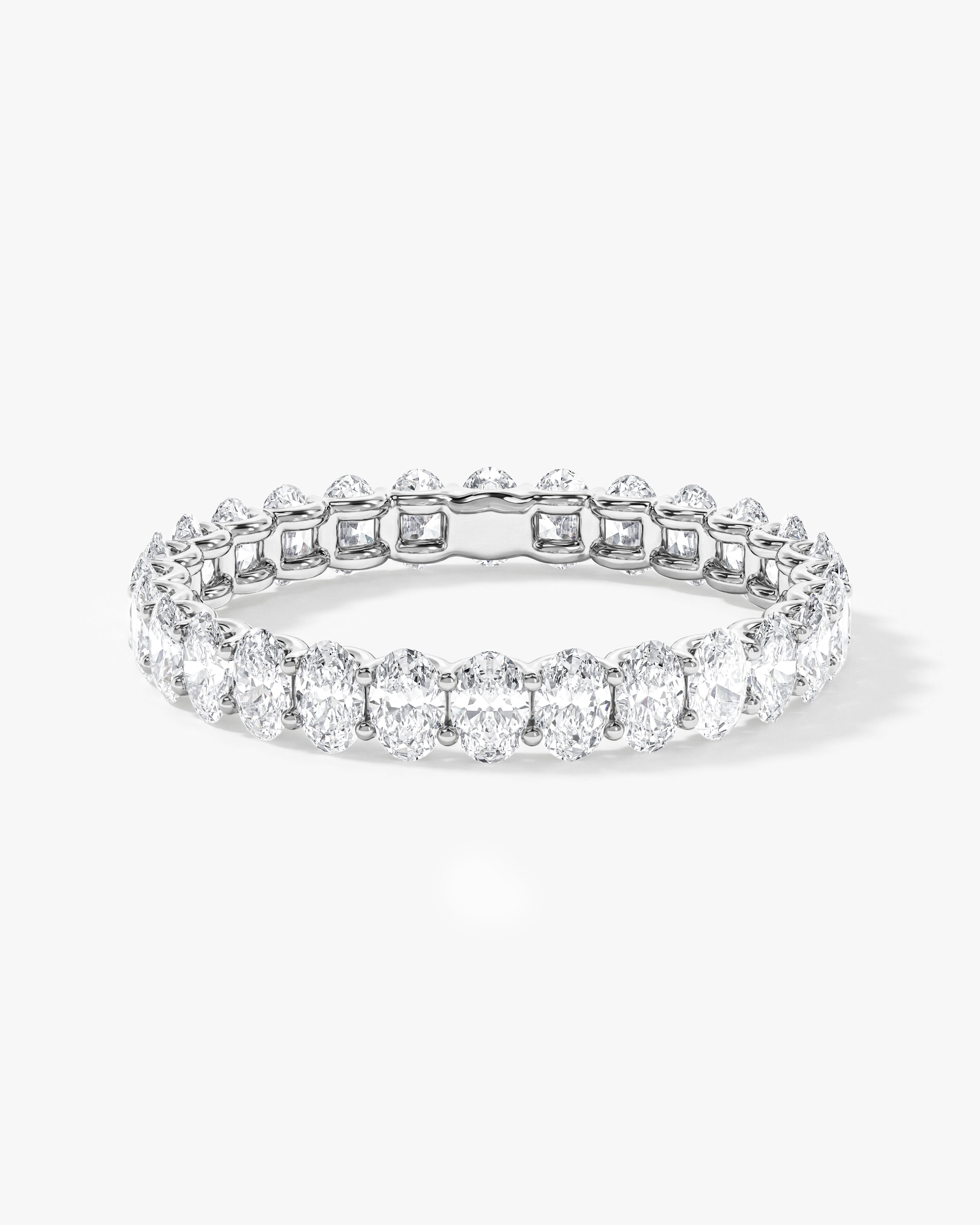U-Prong Oval Eternity Band (1.50 CT TW)