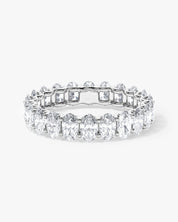 U-Prong Oval Eternity Band (5.00 CT TW)