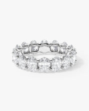 U-Prong Oval Eternity Band (8.00 CT TW)