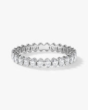 Shared Prong Oval Eternity Band (1.50 CT TW)