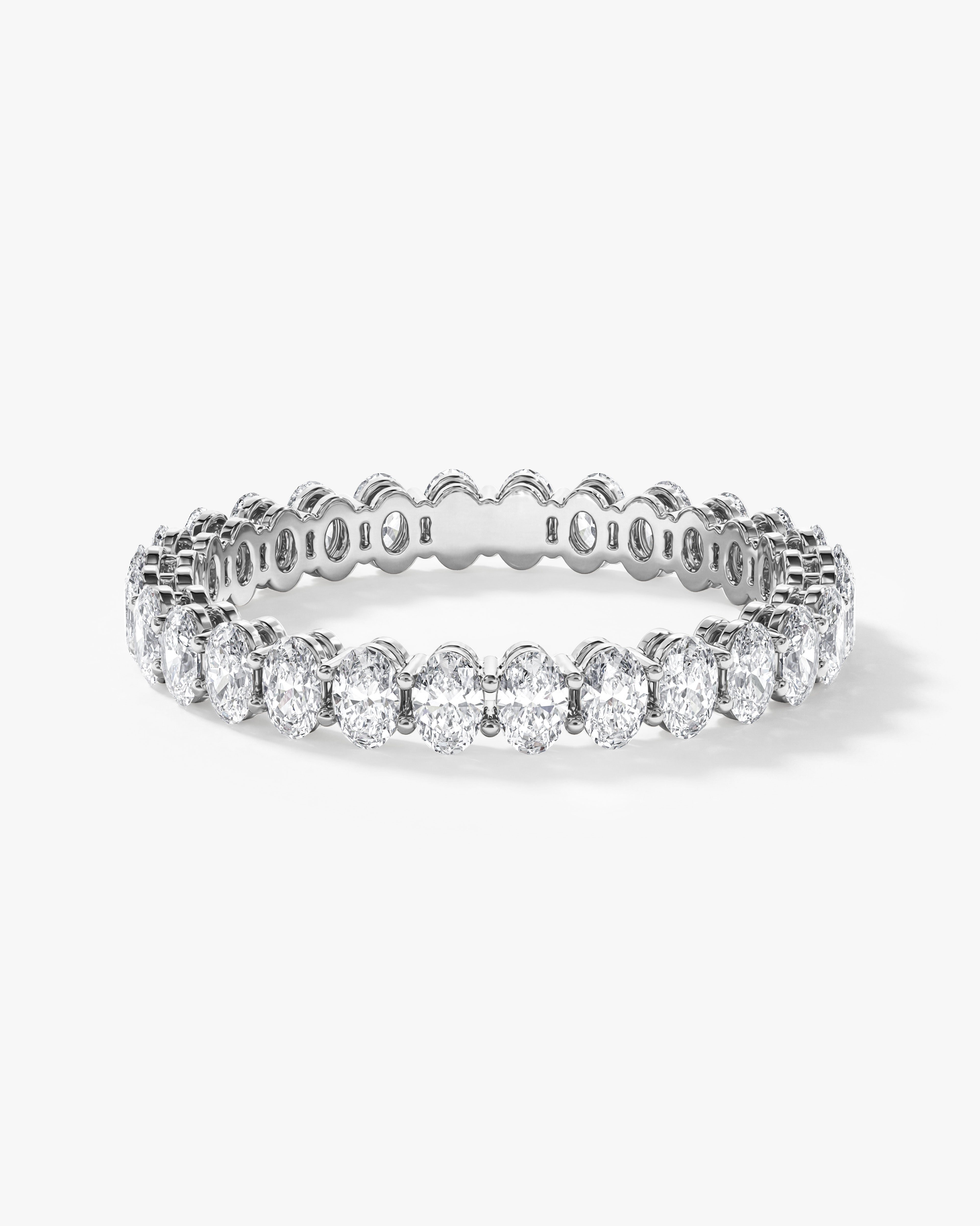 Shared Prong Oval Eternity Band (1.50 CT TW)