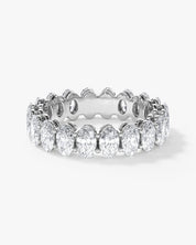 Shared Prong Oval Eternity Band (5.00 CT TW)