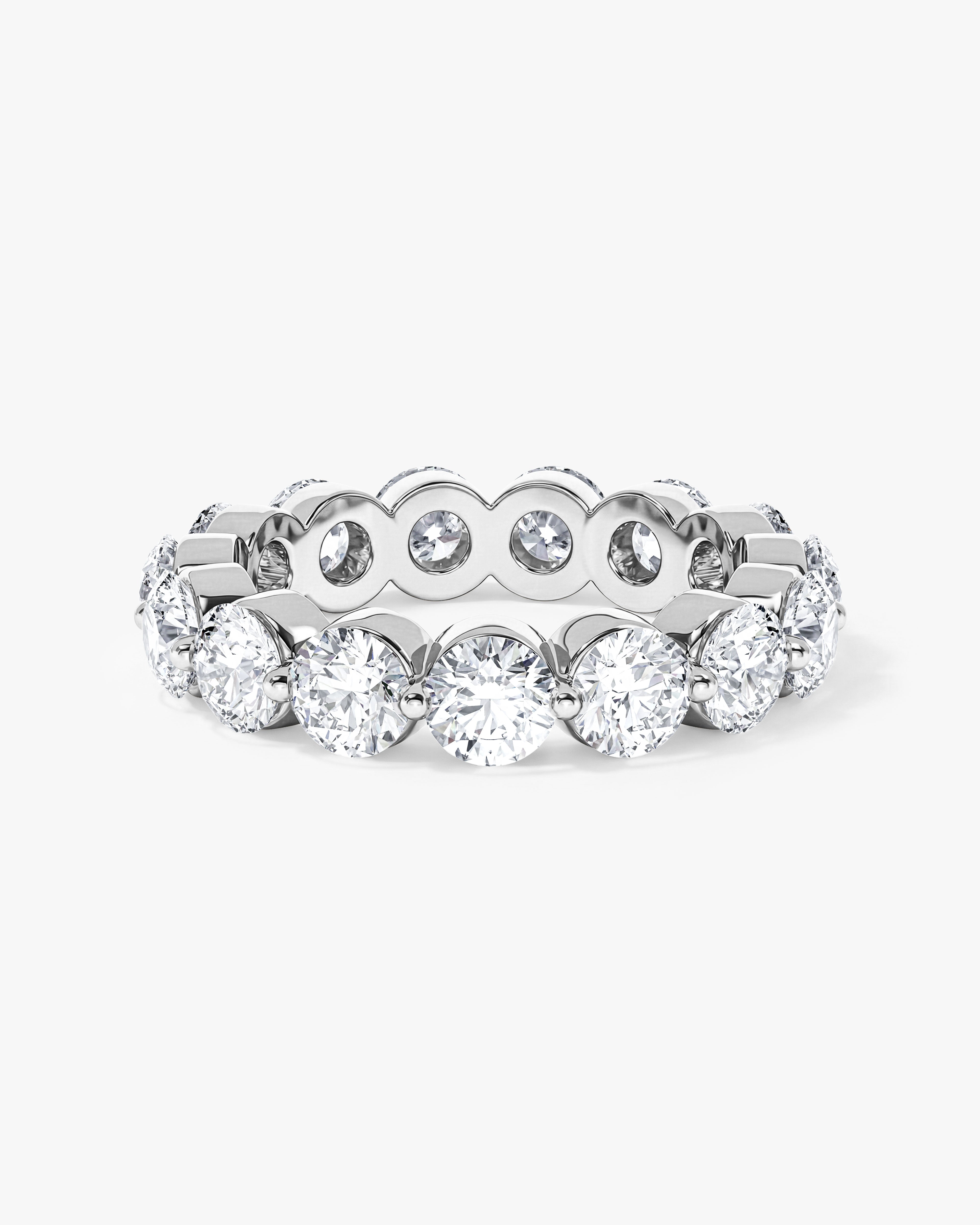 Single Prong Eternity Band (4.00 CT TW)