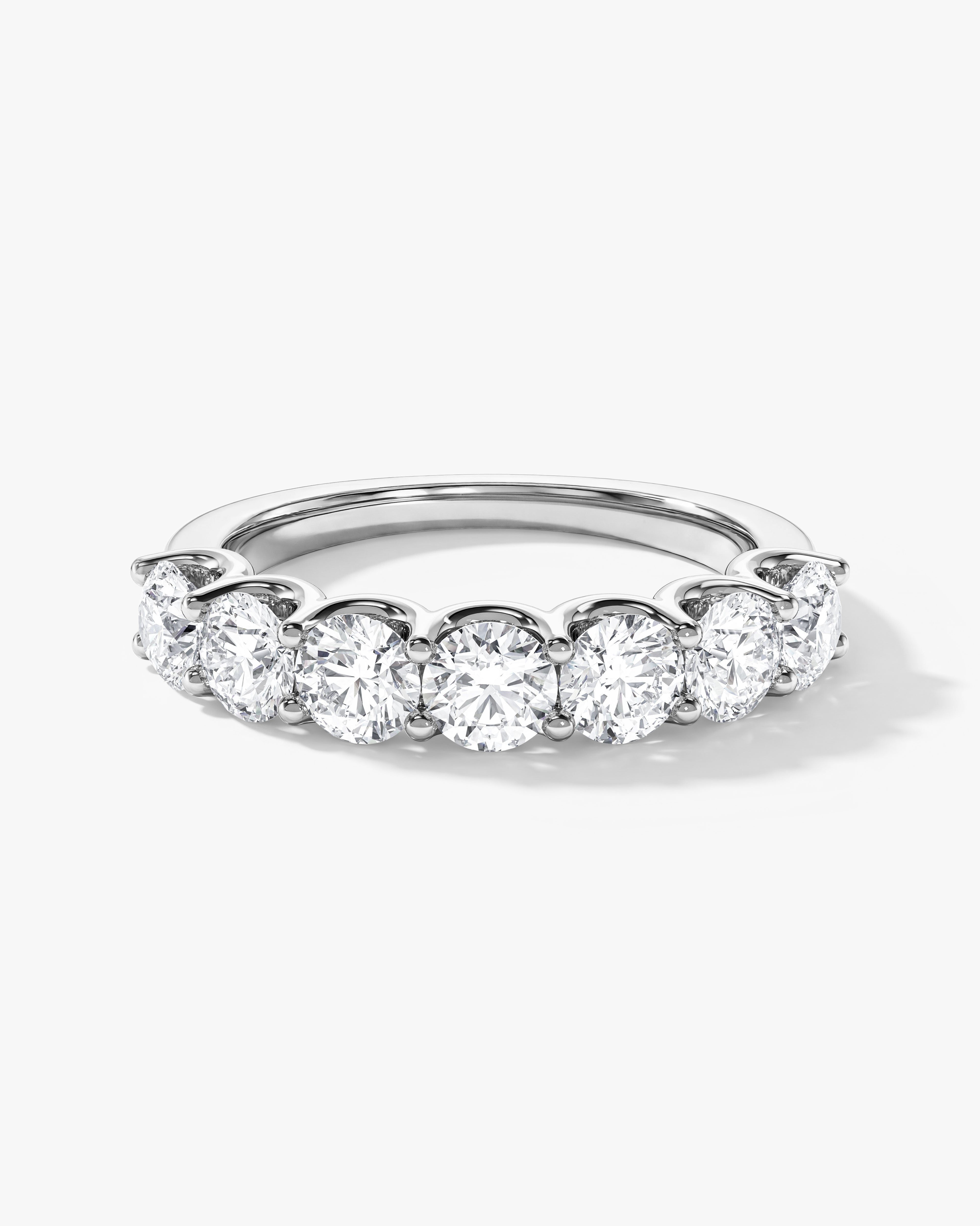 U-Prong Half Eternity Band (2.00 CT TW)