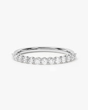 Shared Prong Half Eternity Band (0.50 CT TW)