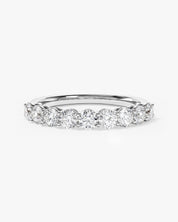 Shared Prong Half Eternity Band (1.00 CT TW)