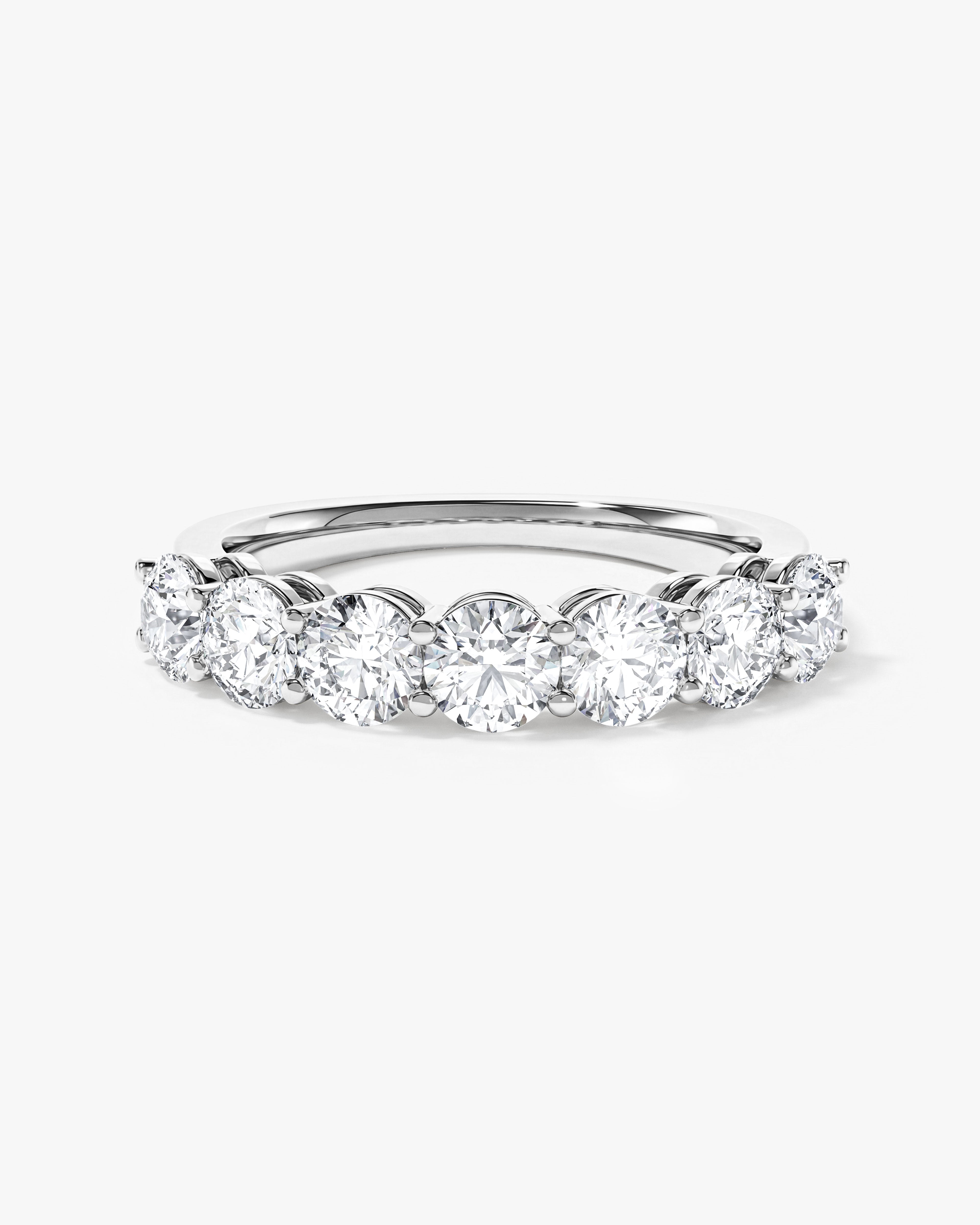 Shared Prong Half Eternity Band (2.00 CT TW)