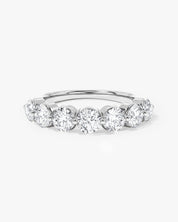 Single Prong Half Eternity Band (1.75 CT TW)