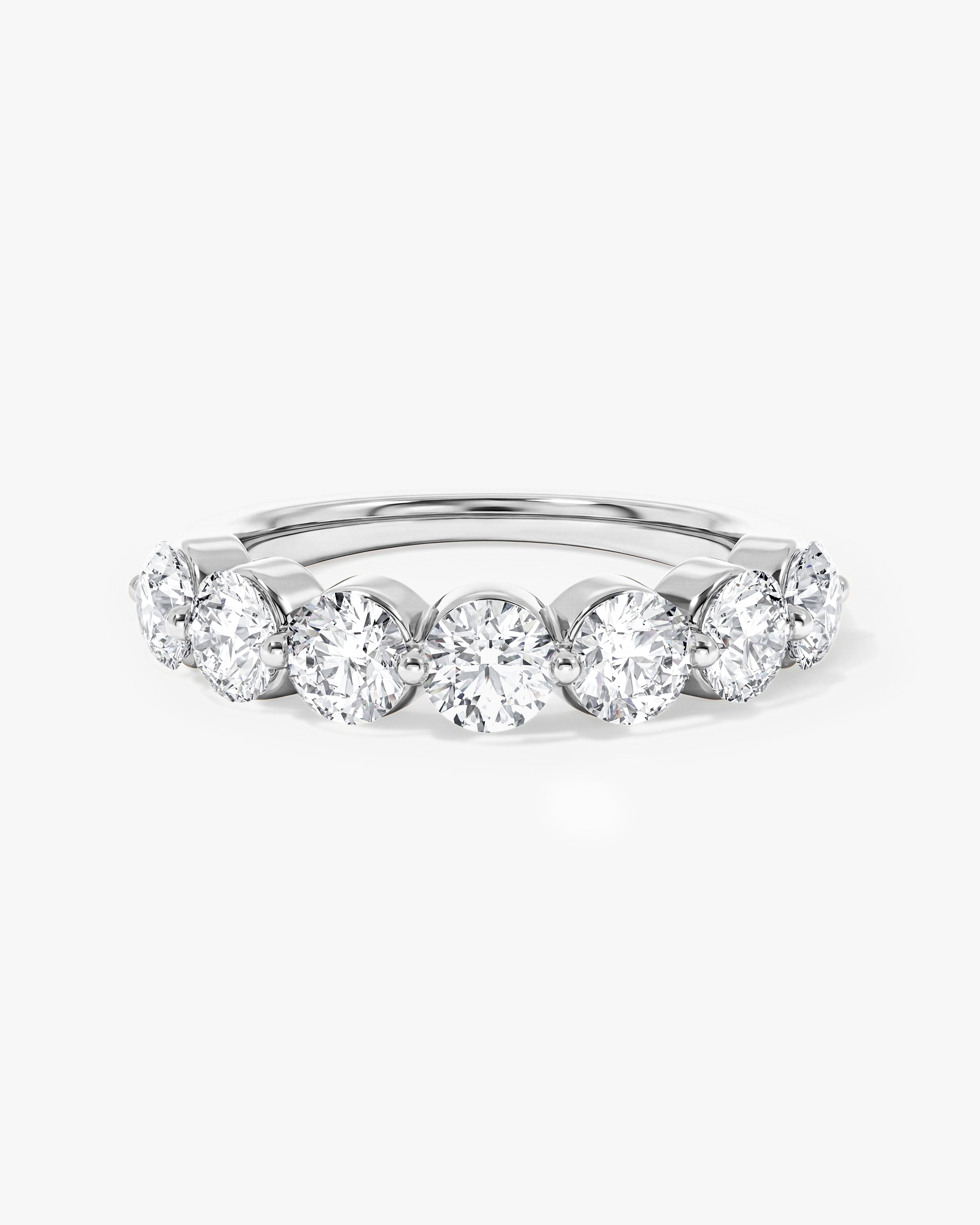 Single Prong Half Eternity Band (1.75 CT TW)