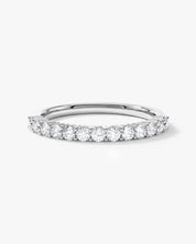 Faceted Half Eternity Band (0.50 CT TW)