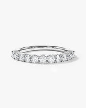 Faceted Half Eternity Band (0.75 CT TW)