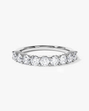 Faceted Half Eternity Band (1.00 CT TW)