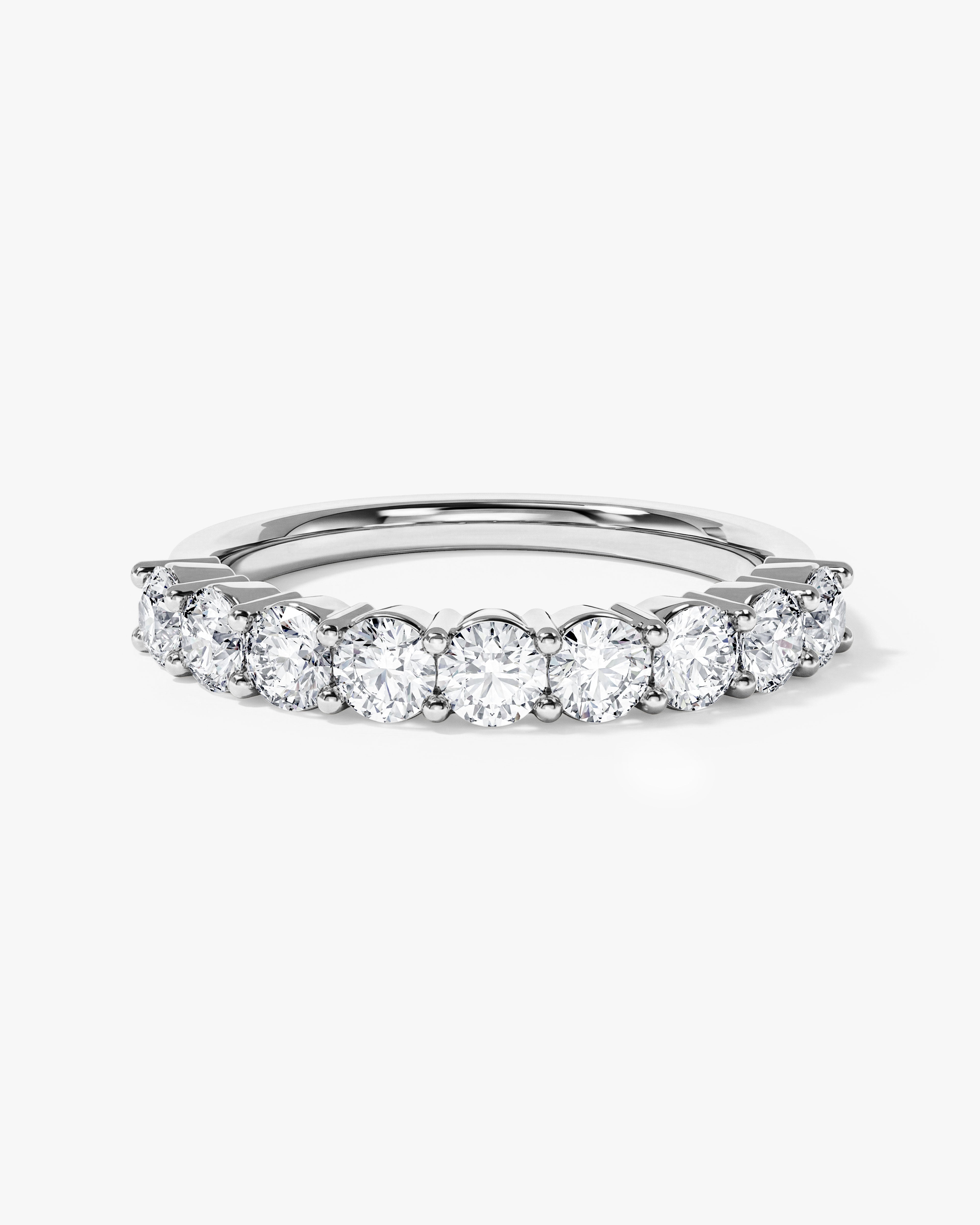 Faceted Half Eternity Band (1.00 CT TW)