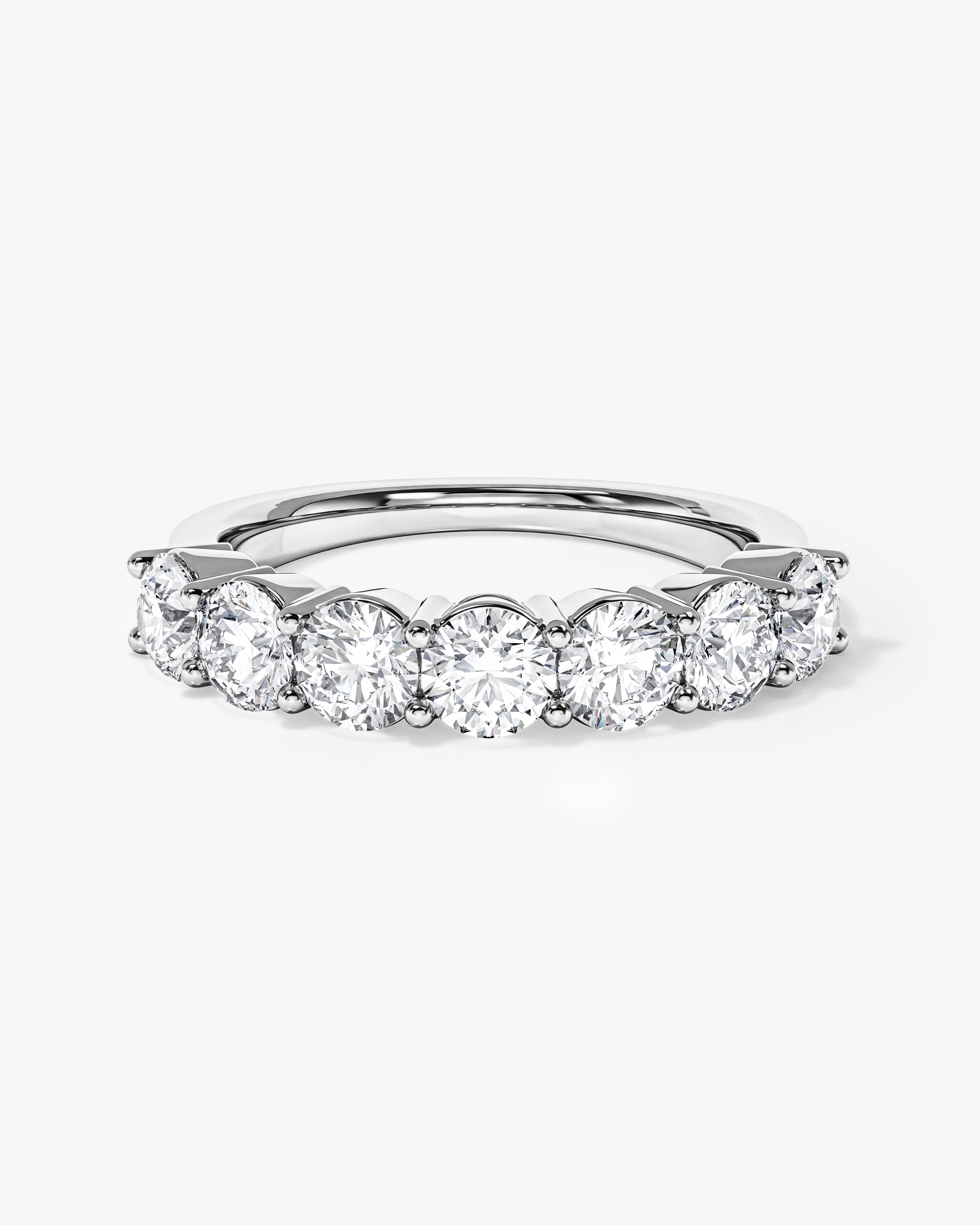 Faceted Half Eternity Band (2.00 CT TW)