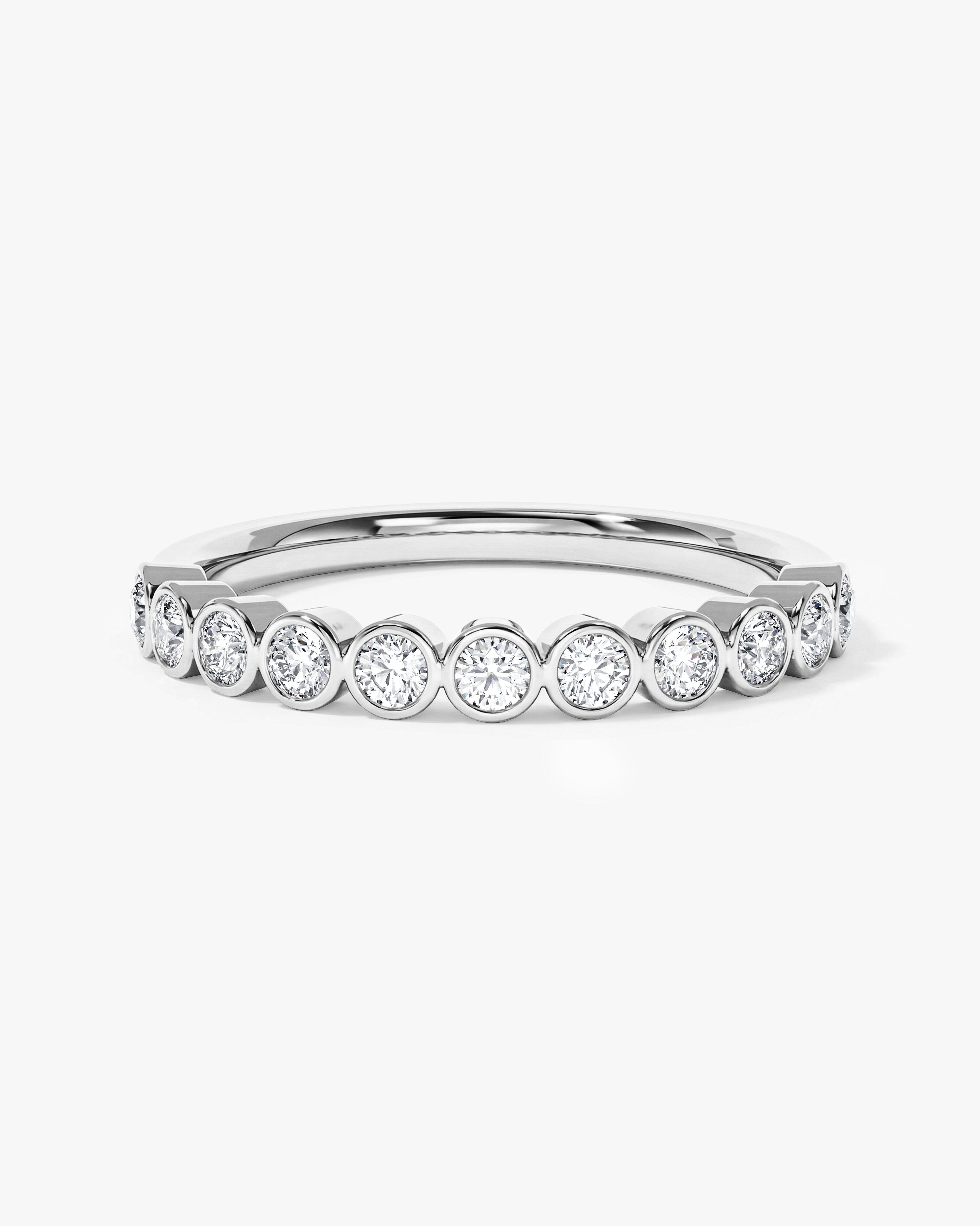 Bezel Half Eternity Band (0.35 CT TW)