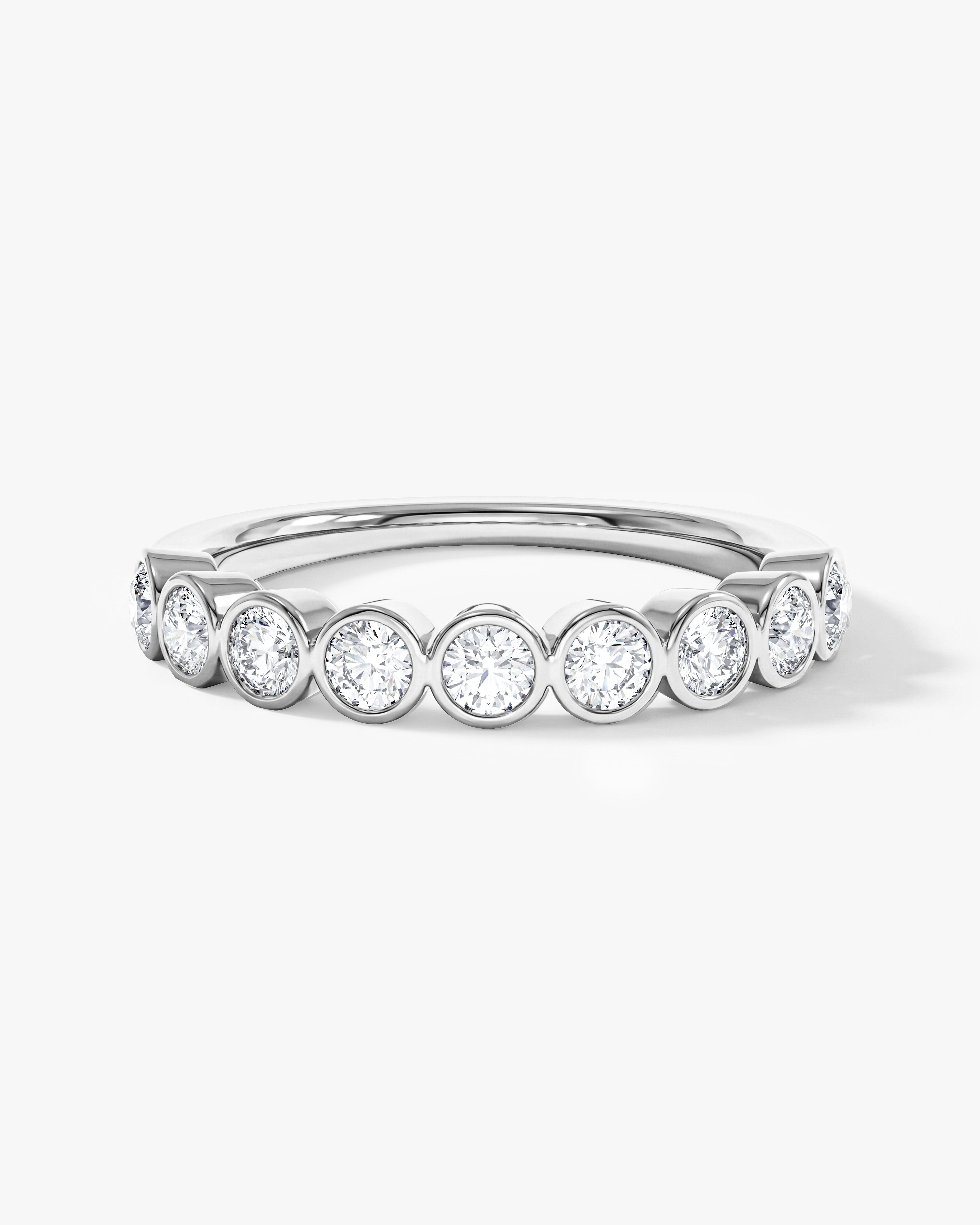 Bezel Half Eternity Band (0.50 CT TW)