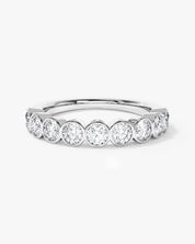 Bezel Half Eternity Band (1.00 CT TW)