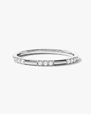 Dainty Nine-Stone Wedding Band