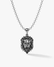 Regal Lion Pendant Necklace