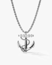 Roped Anchor Necklace