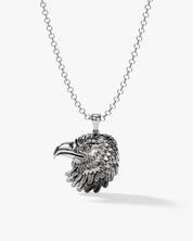Fierce Eagle Pendant Necklace