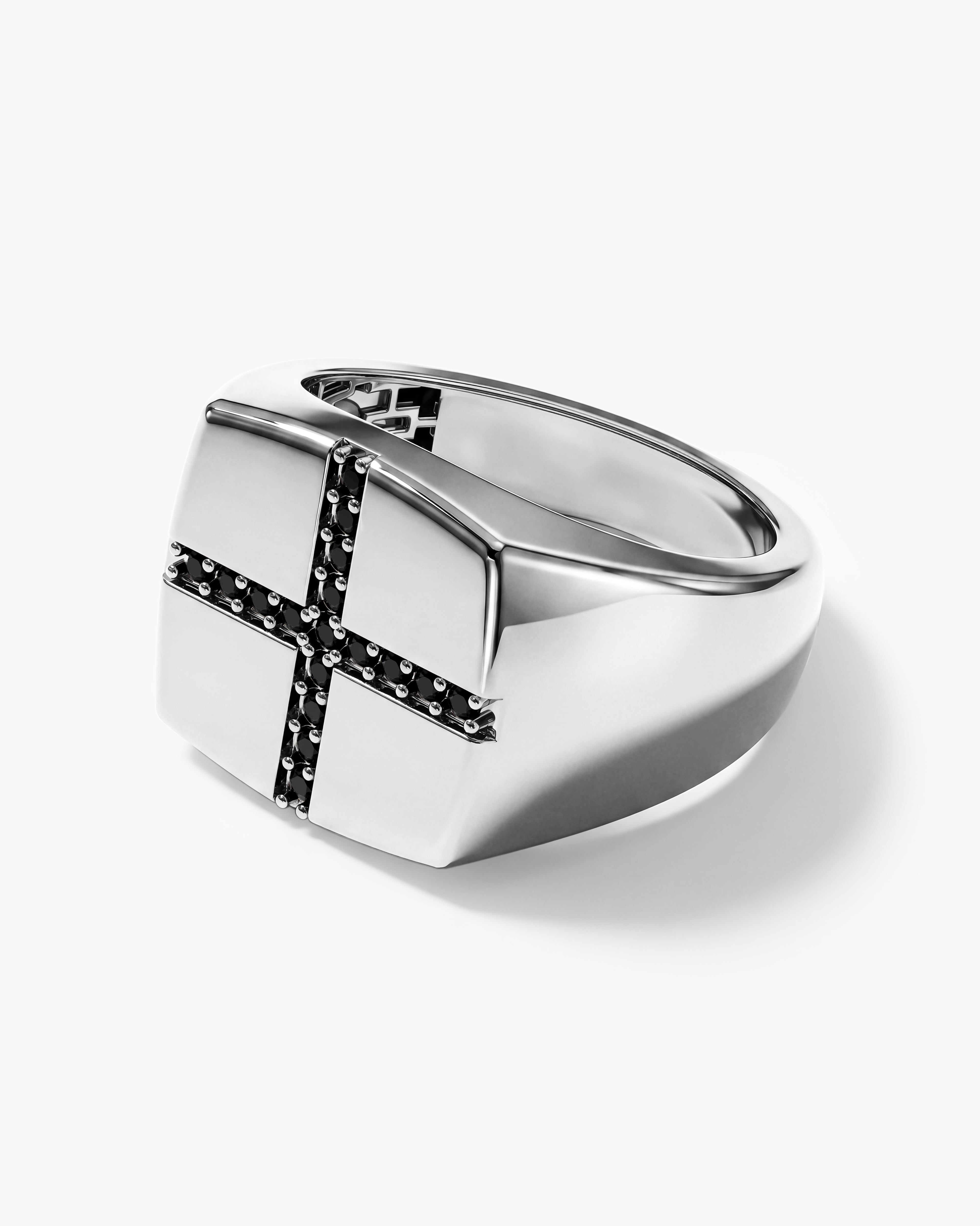 Cross Signet Ring