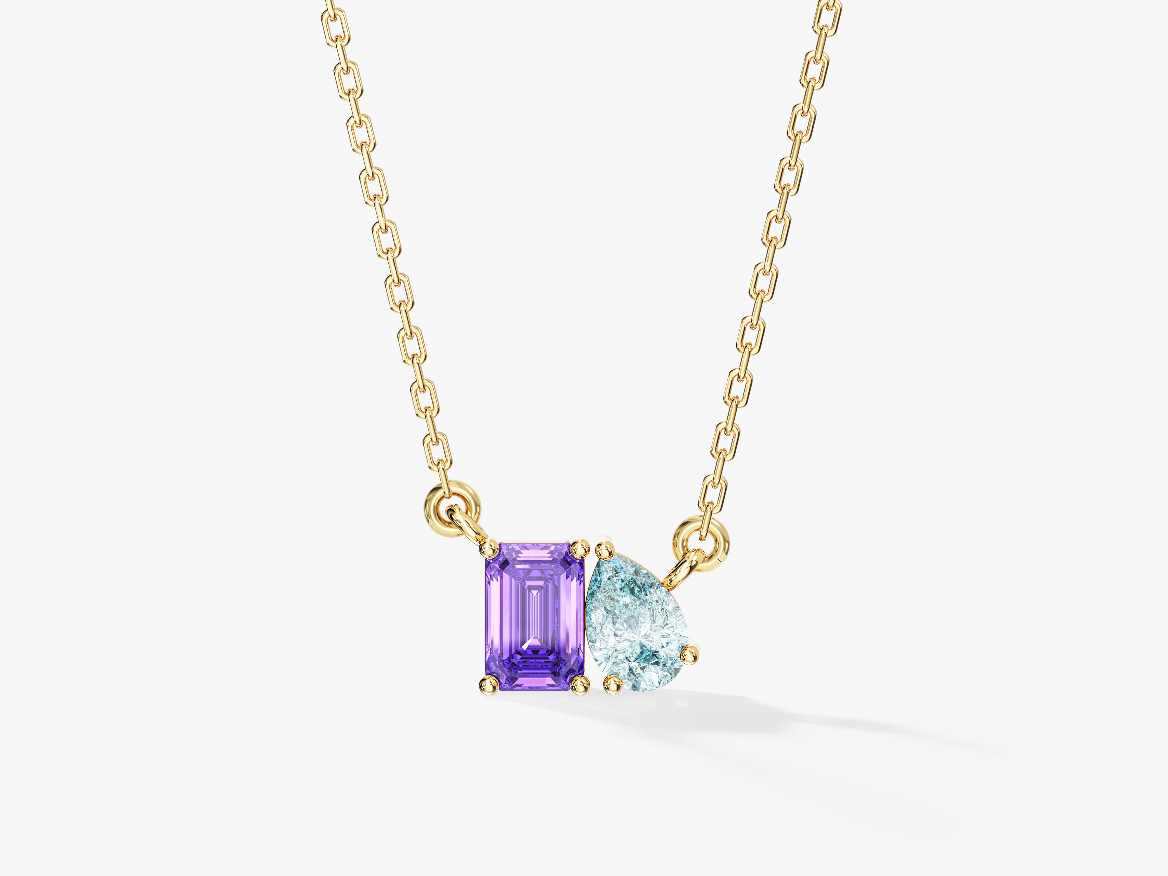Eternal Duo Birthstone Necklace