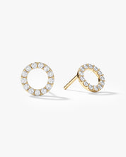 Open Circle Studs
