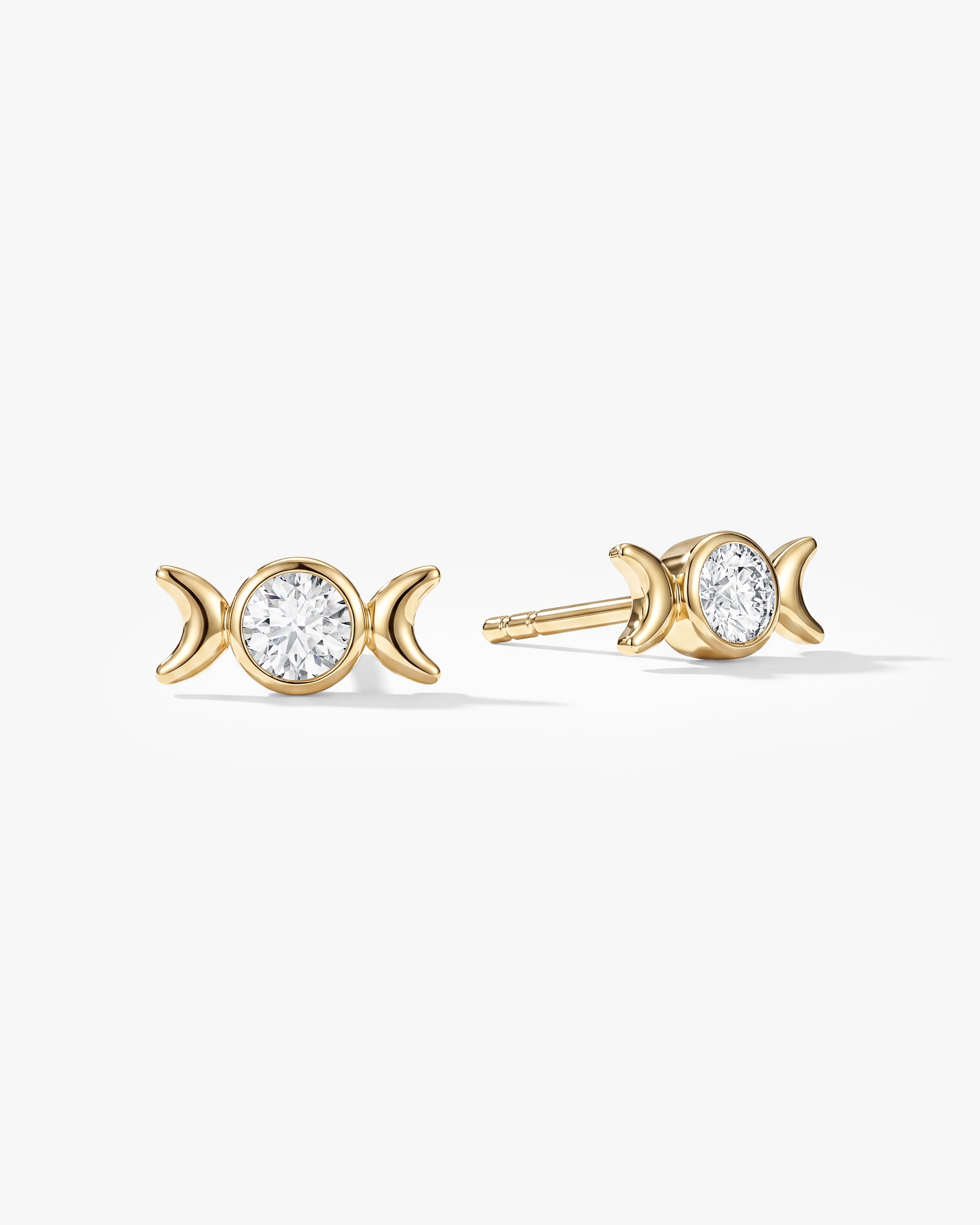 Moon Phase Studs
